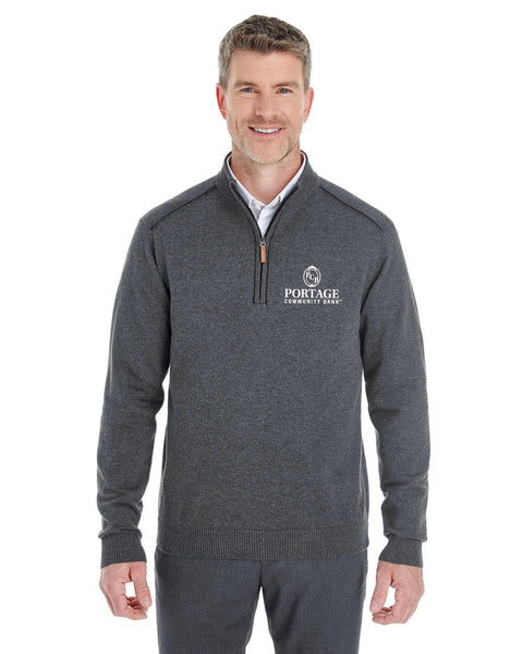 PCB Unisex 1/4 Zip Sweater