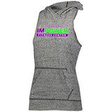Ladies Sleeveless Hooded Tank I'MPower