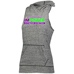 Ladies Sleeveless Hooded Tank I'MPower