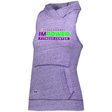 Ladies Sleeveless Hooded Tank I'MPower