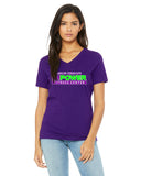 Ladies Soft V-Neck T-Shirt I'MPower