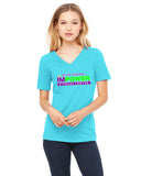 Ladies Soft V-Neck T-Shirt I'MPower