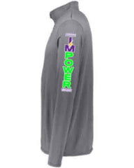 Ladies Lightweight 1/4 Zip Pullover - I'M POWER
