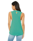 Ladies Flowy Muscle Tank I'MPower