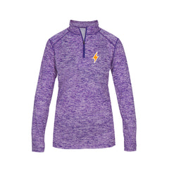Ladies Marbled Quarter Zip I'MPower