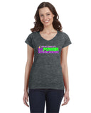 Ladies' V-Neck T-Shirt I'MPower