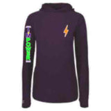 Ladies Textured Pullover Hoodie - I'M POWER