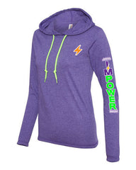 Ladies Lightweight Hoodie - I'M POWER
