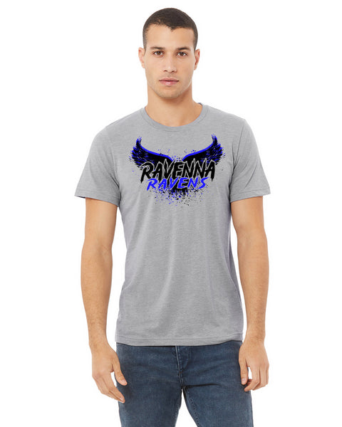 Ravenna Flying Raven Fashion T-Shirt