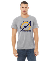 Streetsboro Marching Rockets Fashion T-shirt Classic Logo