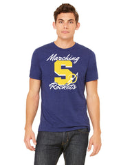 Streetsboro Marching Rockets Fashion T-shirt Big S Logo