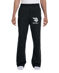 Viking Baseball Open Bottom Sweatpants