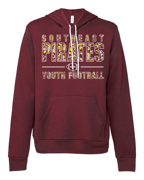 Southeast Youth Football Digi Camo Bella Crew Hoodie