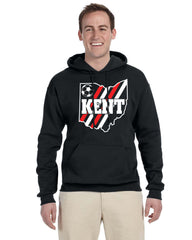 Kent Soccer Full Front Hoodie