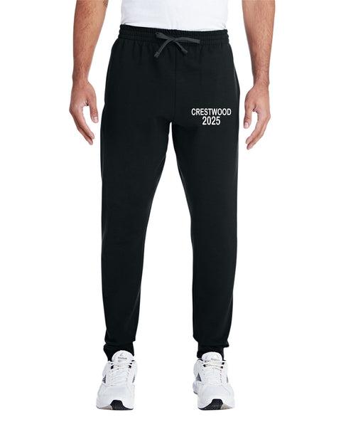 Crestwood Seniors Jogger Sweatpant (Front Only)