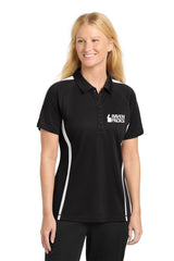 Raven Packs Two Tone Womens Polo