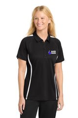 Raven Packs Two Tone Womens Polo