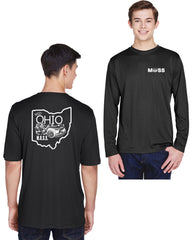 MOSS: Performance Long Sleeve (Front and Back Logos)