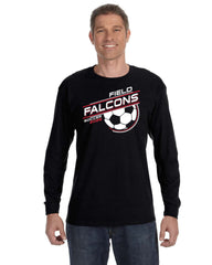Field Aggressive Soccer Long Sleeve T-shirt