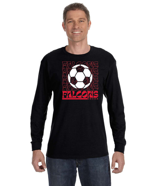 Field Retro Soccer Long Sleeve T-shirt