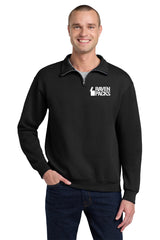 Raven Packs Quarter Zip Sweatshirt