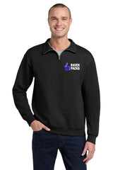 Raven Packs Quarter Zip Sweatshirt
