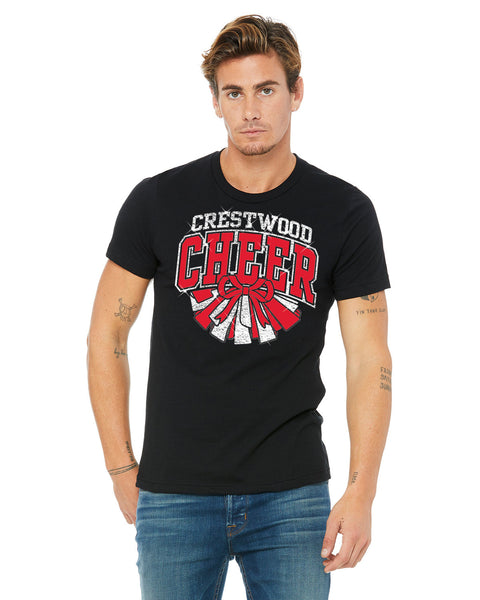 Crestwood Cheer Glitter T-Shirt