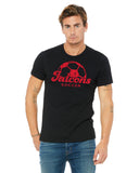 Field Distressed Soccer Ball Fashion T-shirt