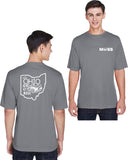 MOSS: Performance Short Sleeve (Front and Back Logos)