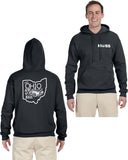 MOSS: Adult Hoodie (Front and Back Logos)