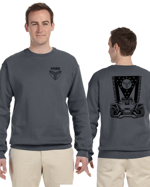 MOSS: Adult Crewneck (Front and Back Logos)