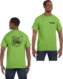 MOSS: Adult T Shirt (Front and Back Logo)