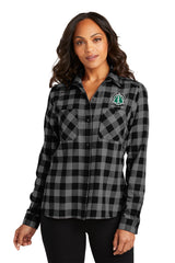 PCHD Women's Plaid Flannel Shirt