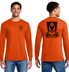 MOSS: Adult Long Sleeve T Shirt (Front and Back Logos)
