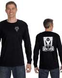 MOSS: Adult Long Sleeve T Shirt (Front and Back Logos)