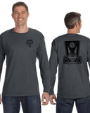 MOSS: Adult Long Sleeve T Shirt (Front and Back Logos)