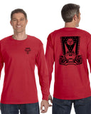MOSS: Adult Long Sleeve T Shirt (Front and Back Logos)