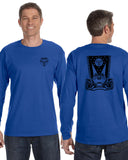 MOSS: Adult Long Sleeve T Shirt (Front and Back Logos)