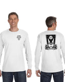 MOSS: Adult Long Sleeve T Shirt (Front and Back Logos)