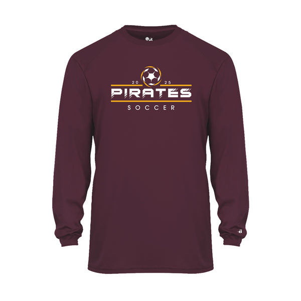 Pirates Soccer Performance Long Sleeve T