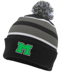 Mogadore Wildcats Pom Beanie