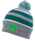 Mogadore Wildcats Pom Beanie