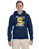 Streetsboro Marching Rockets Hoodie Big S Logo