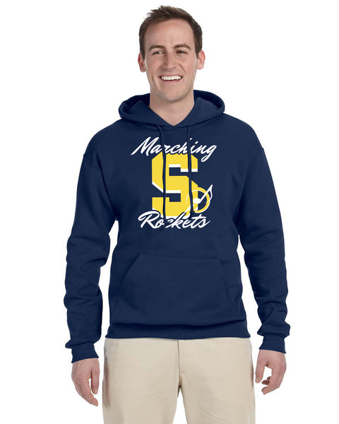 Streetsboro Marching Rockets Hoodie Big S Logo