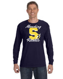 Streetsboro Marching Rockets Long Sleeve T-shirt Big S Logo