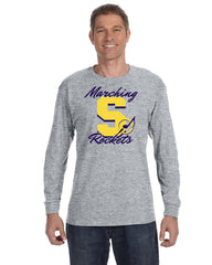 Streetsboro Marching Rockets Long Sleeve T-shirt Big S Logo