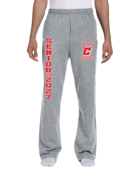 Crestwood Senior 2027 Open Ankle Sweatpants