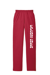 Field Cheer open bottom sweatpants