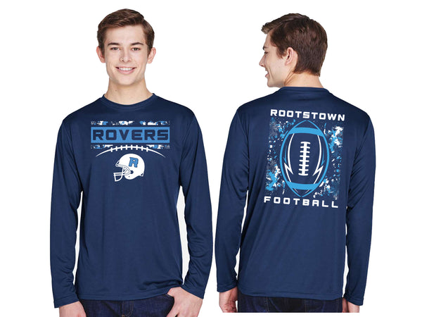 Rootstown Football Performance Long Sleeve T-Shirt