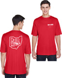 MOSS: Performance Short Sleeve (Front and Back Logos)